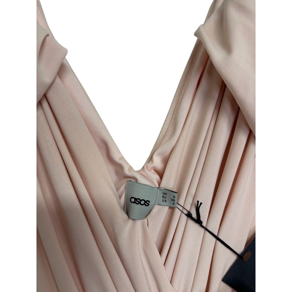 ASOS Pink Maxi Dress Womens Size 4 - Picture 4 of 8